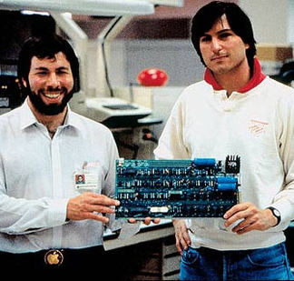 pple Computer founded by Steve Wozniak and Steve Jobs introduced the Apple II